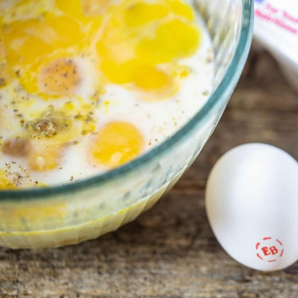 Easy Cheesy Sausage Egg Casserole - Everyday Eileen