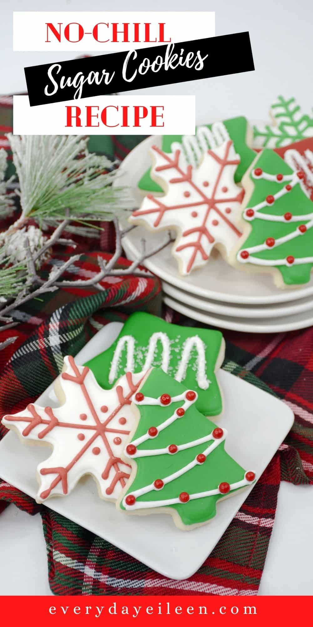 No Chill Sugar Cookies Recipe Everyday Eileen