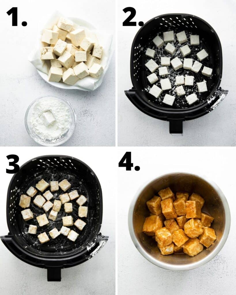 Crispy Air Fryer Tofu Recipe - Everyday Eileen