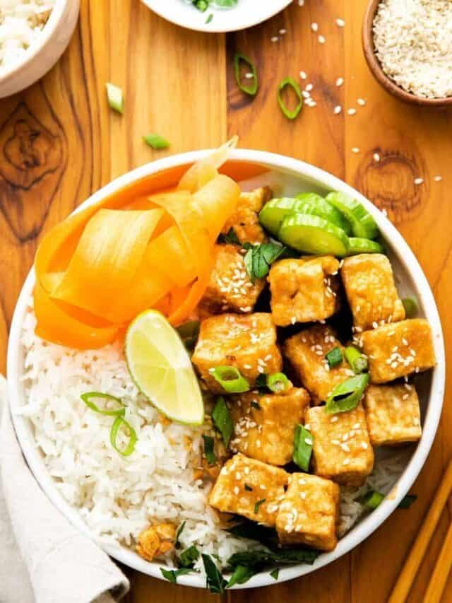 Air Fryer Crispy Tofu Recipe