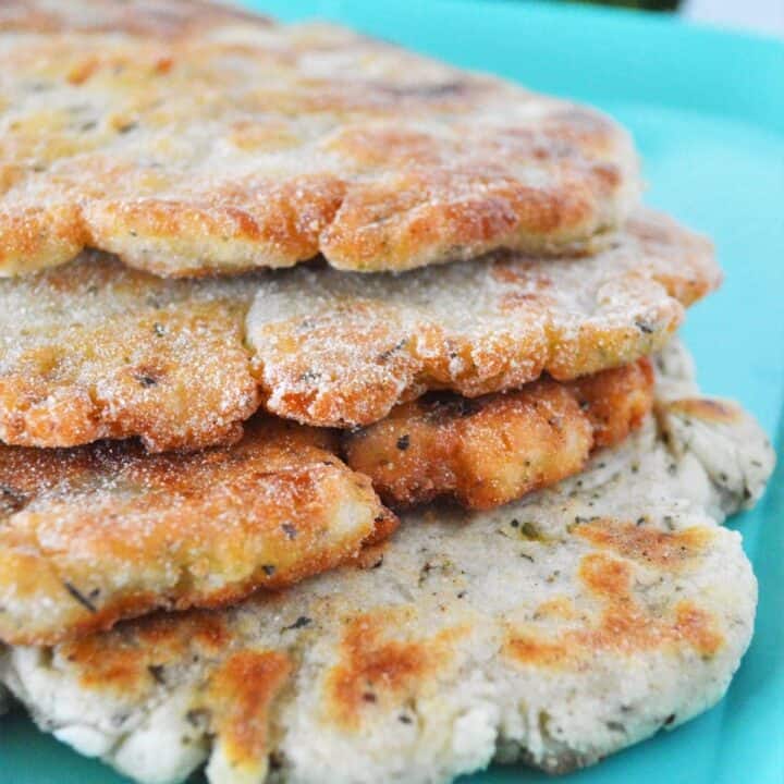 Greek Yogurt Flatbread Recipe Everyday Eileen