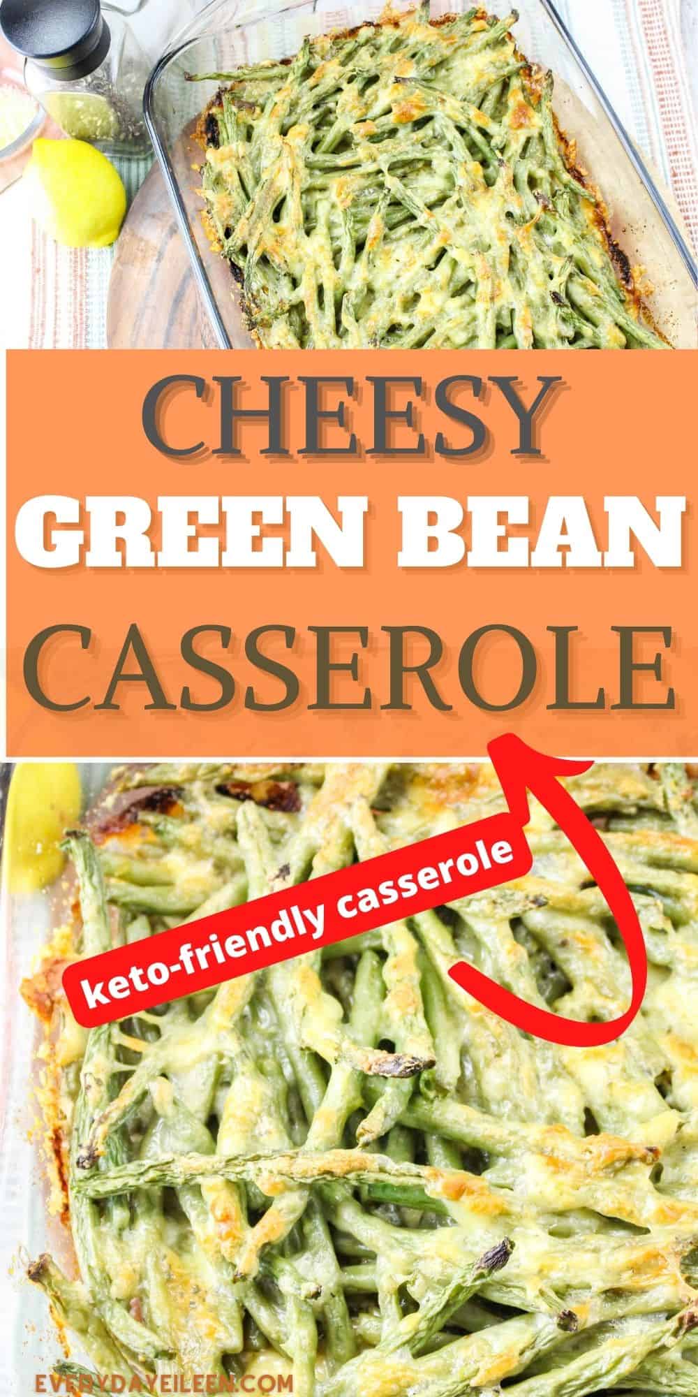 Cheesy Green Beans - Everyday Eileen