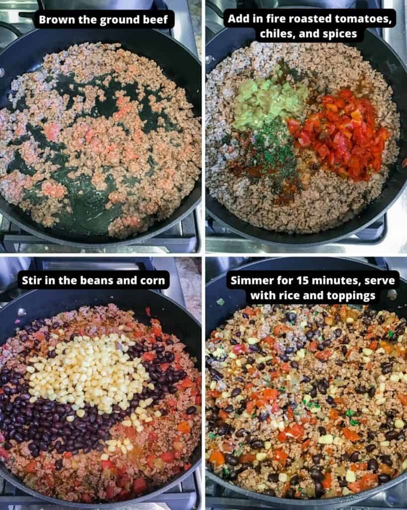 Easy Beef Burrito Bowl Recipe - Everyday Eileen