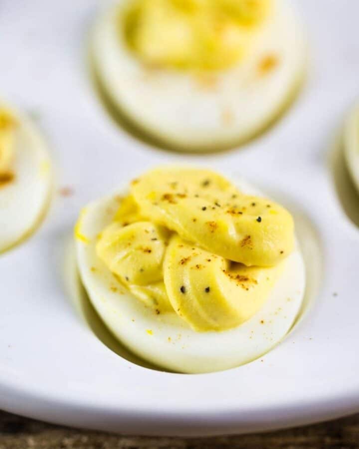 Horseradish Deviled Eggs Everyday Eileen