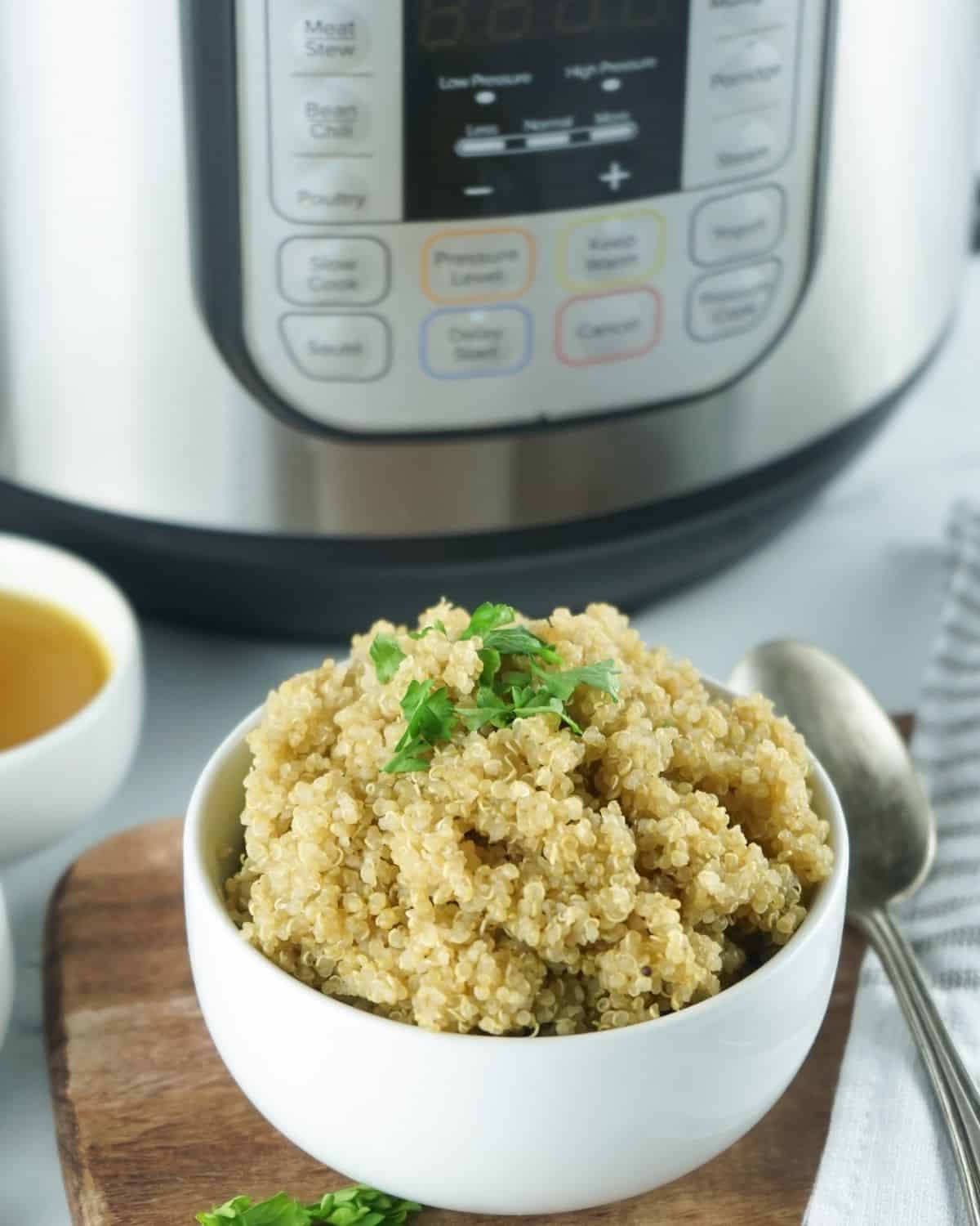 Instant Pot Quinoa (Foolproof Zero-Minute Method)