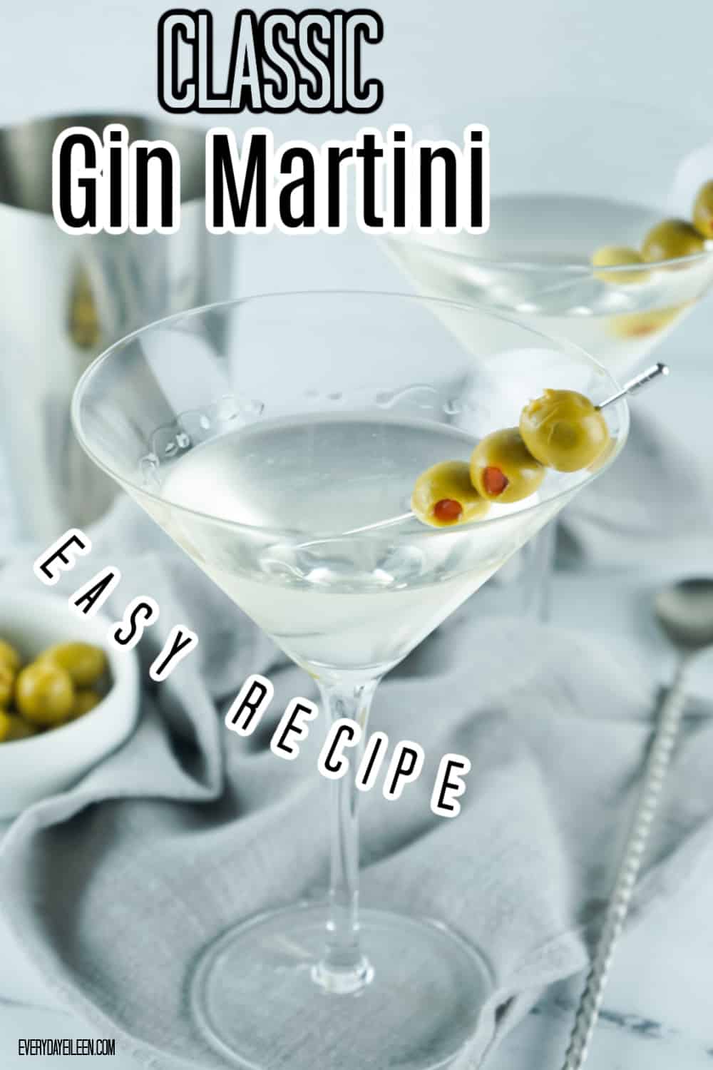How to Make a Gin Martini Everyday Eileen