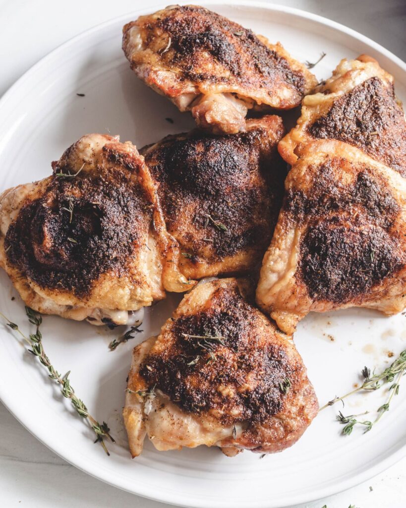 Oven Baked Chicken Thighs - Everyday Eileen