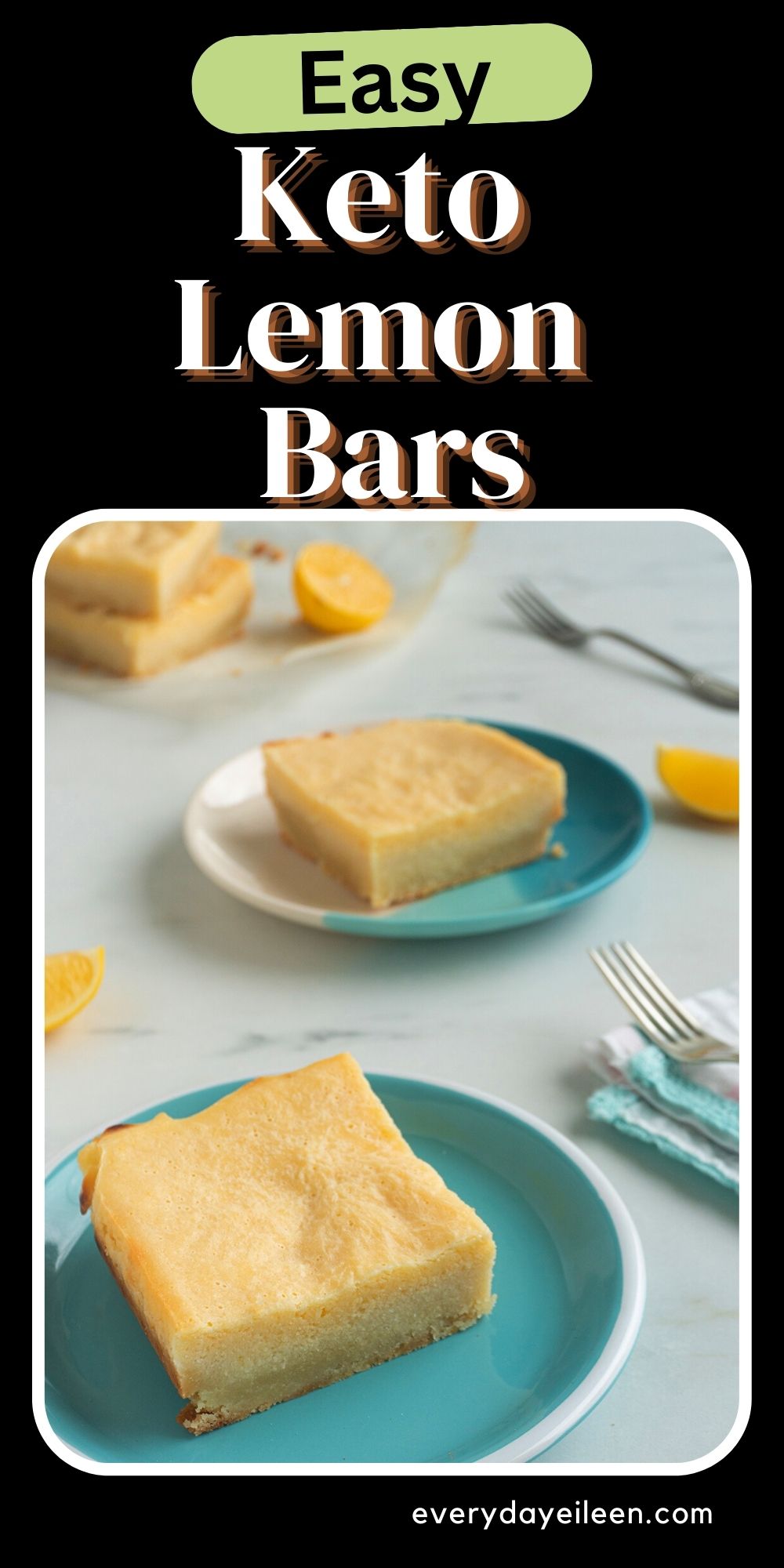 Keto Lemon Bars - Everyday Eileen