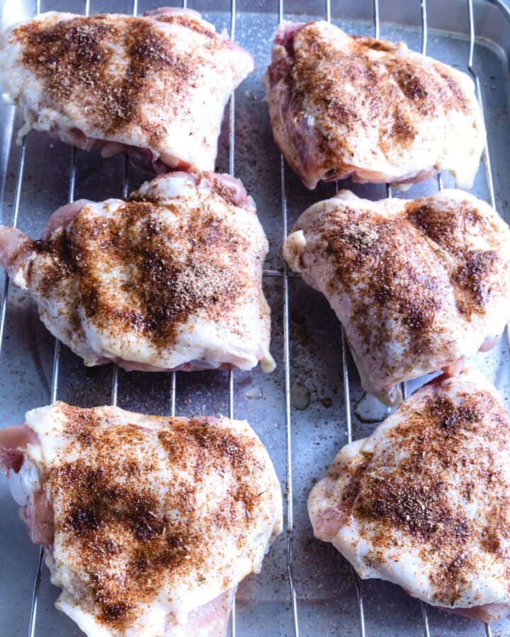 Oven Baked Chicken Thighs - Everyday Eileen