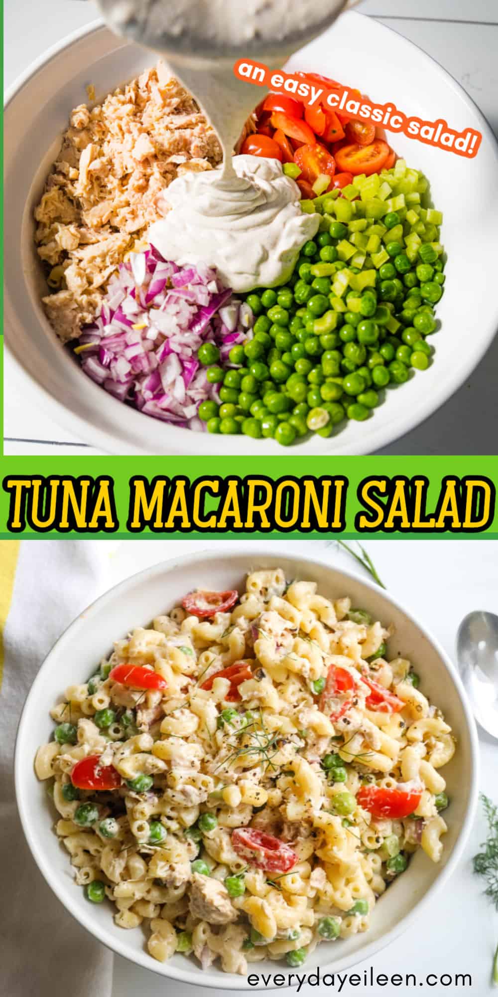 Easy Tuna Pasta Salad Everyday Eileen