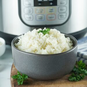 Learn how to make Instant Pot white rice.