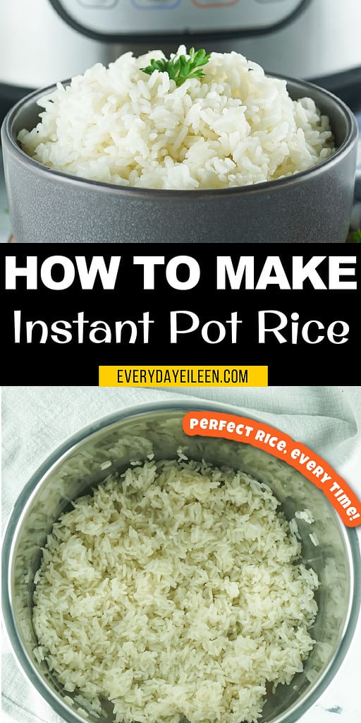 Instant Pot Rice Recipe - Everyday Eileen