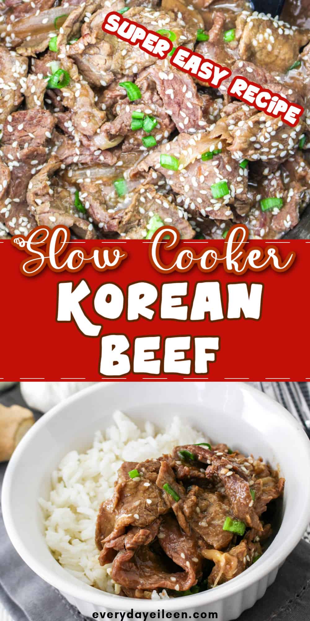 Slow Cooker Korean Beef Everyday Eileen