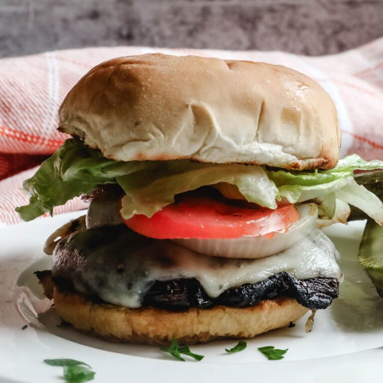 Portobello Mushroom Burger Recipe - Everyday Eileen