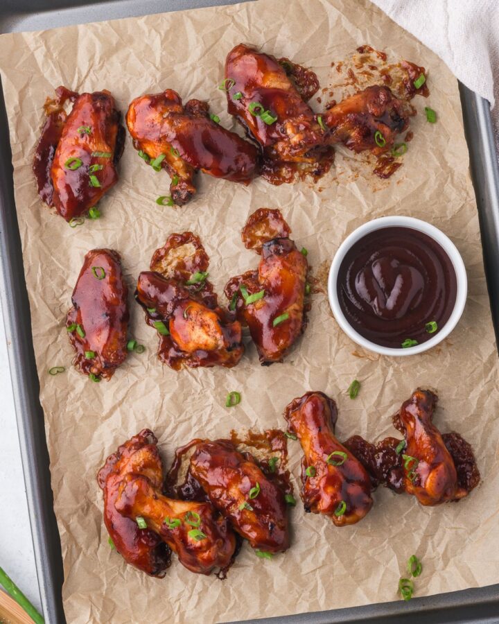 Oven Baked BBQ Chicken Wings - Everyday Eileen