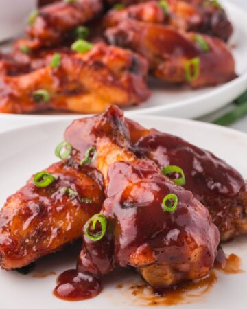 Oven Baked BBQ Chicken Wings - Everyday Eileen