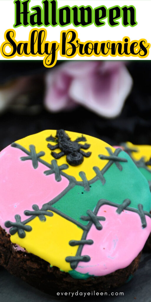 Halloween Sally Brownies Pinterest Pin