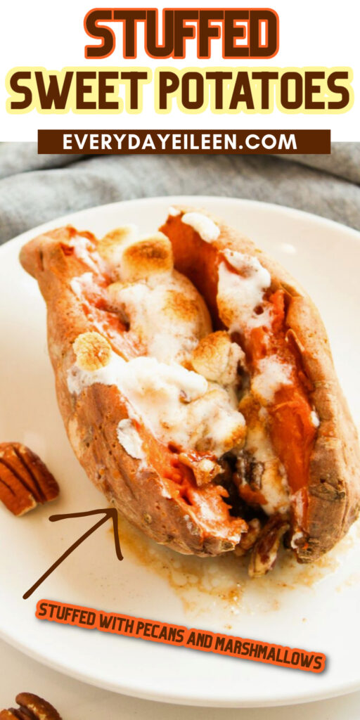 Stuffed sweet potatoes sweet potatoes pinterest pin.