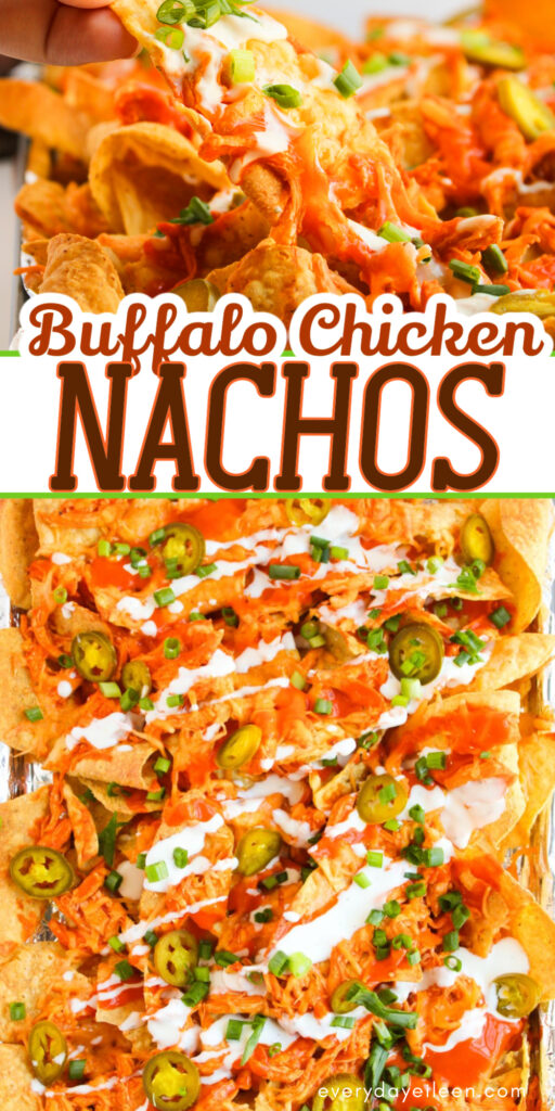 Buffalo Chicken nachos recipe Pinterest