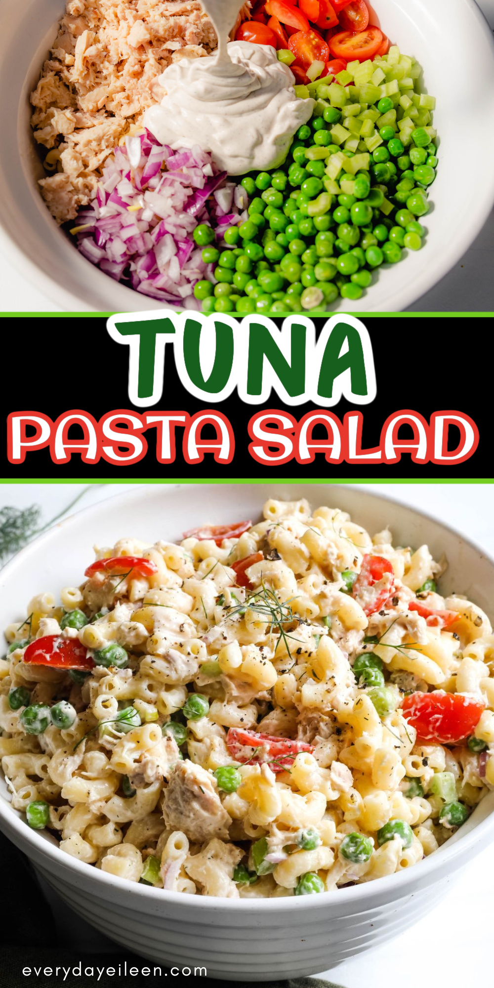 Easy Tuna Pasta Salad Recipe - Everyday Eileen