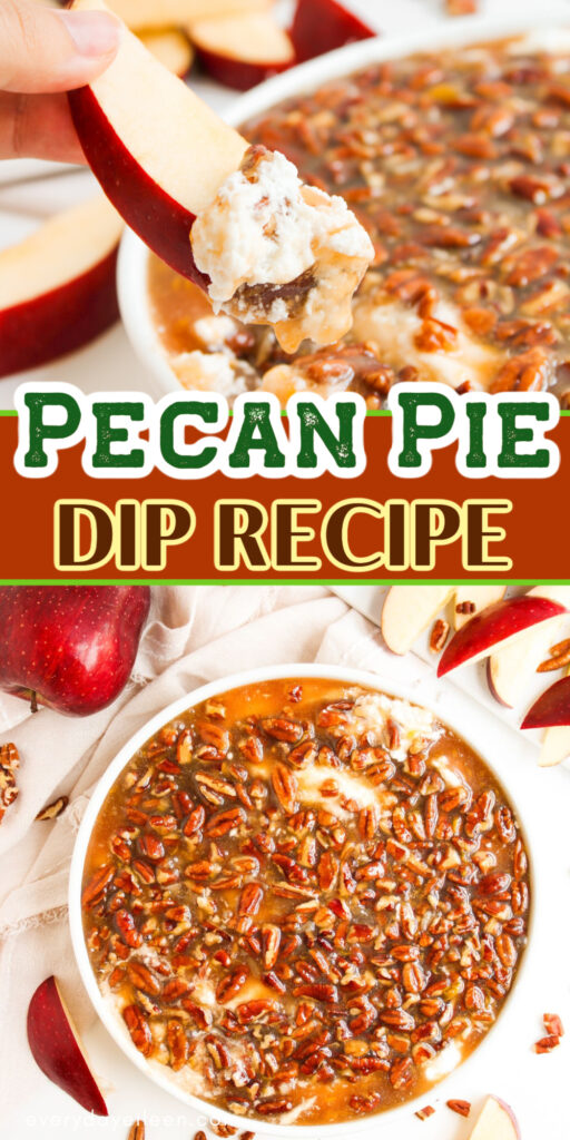 No Bake Pecan Pie Dip Recipe Pinterest Pin
